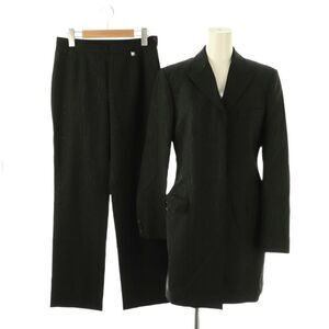 Versace Jeans Couture Setup Top And Bottom Long Jacket Pants Tailored Tapered